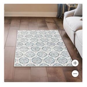 Wyatt & Ash Washable Indoor Area Rug, Alisha 3' x 5'